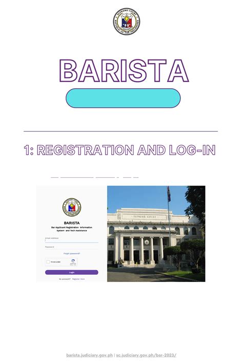 barista judiciary|BARISTA User Guide .